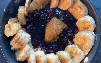 Banana & Blueberry Porridge – (serves 1)